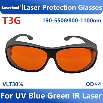 Защитни очила за лазерни точки T3G Glassess за премахване на татуировка на веждите пикосекундный 532nm 1064nm 800-1100 ND: YAG