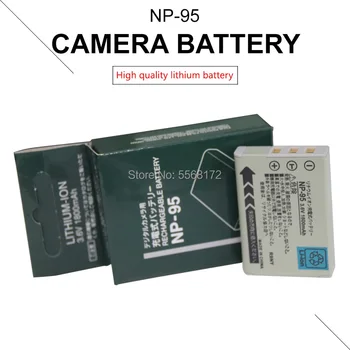 1800 ма NP-95 NP95 батерия за Fujifilm FinePix F30 F31fd Днешно 3D W1 X-S1 X100 X100s RICOH GXR PM038 Камера Батерия