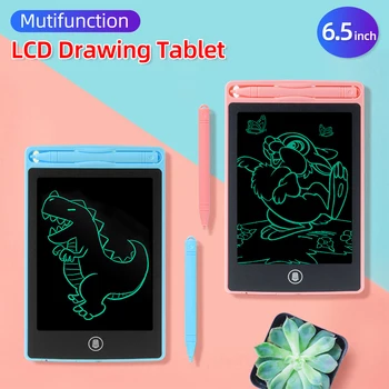 Електронна Дъска За Рисуване 6,5 Инча, Многократно LCD Таблет За Писане, Забавни Играчки За Деца, Цифрови Графични Таблети За Рисуване, Подаръци