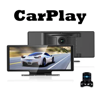 Автомобилна видео рекордер 4K HD централна конзола мобилна проекция CarPlay/AUTO Bluetooth видеорекордер обръща изображението на гласово управление