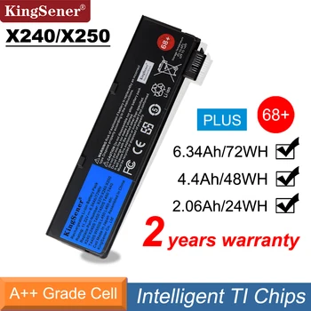 KingSener Батерия за лаптоп Lenovo Thinkpad X270 X260 X240 X240S X250 T450 T470P T440S K2450 W550S 45N1136 45N1738 68+