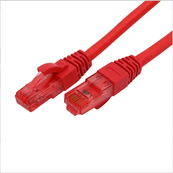Jes243 Gigabit мрежов кабел Jessix 8-жилен мрежов кабел основа cat6a Super six с двойно екраниран мрежов кабел мрежов скок високоскоростен кабел
