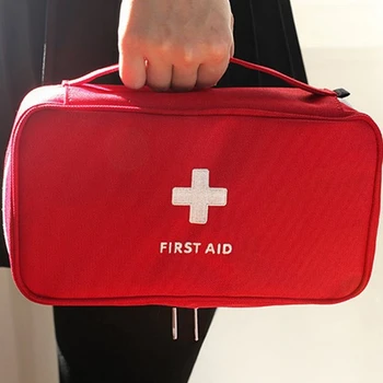 НОВА Аптечка за Първа Помощ Спешна Медицинска аптечка за първа помощ чанта Водоустойчива Автомобилни комплекти чанта Открит Пътен Комплект За Оцеляване Празна чанта