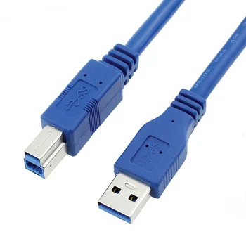 USB 3.0 A Plug AM USB 3.0 B Вида на куплунга, а BM удължителен кабел За Принтер Кабел USB3.0 Кабел за Принтер Скорост Вечеря