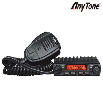 Anytone AT779 Мини-Мобилно радио 430-440 Mhz 18 W Аматьорски Любителски 70 см UHF Wilress Комуникационен Микро-Радиостанцията