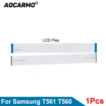 Aocarmo За Samsung Galaxy Tab E 9,6 SM-T560 T561 LCD екран Гъвкав Кабел Лента Екран Конектор Заплата Гъвкав Кабел с Ремонтна Част