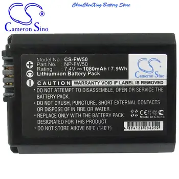 Cameron Sino 1080mAh Батерия NP-FW50 за Sony NEX-5, NEX-5A, NEX-5K, NEX-5D, NEX-3, NEX-3C, NEX-5C, NEX-3A, NEX-3D, NEX-3K, NEX-5H, NEX-7