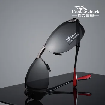 Cookshark 2020 нови слънчеви очила мъжки слънчеви очила polarized за шофиране хипстерские очила за шофиране