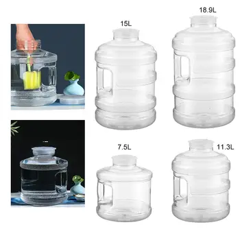 Контейнер за вода, Стомна, Бутилка с дръжка за Носене | за многократна употреба Резервоар за вода | BPA - Стомна за вода | за Възстановяване на къмпинг на открито