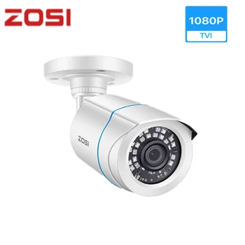 ZOSI HD 1080P 2MP H. 265 4-в-1 Видео за ВИДЕОНАБЛЮДЕНИЕ Домашна Сигурност IR за Нощно Виждане Всепогодная Куршум Камера за Видеонаблюдение