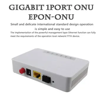 1 Автоматични адаптивни Ethernet интерфейси, съвместими с предавателна FTTH EPON ONU tenda onu
