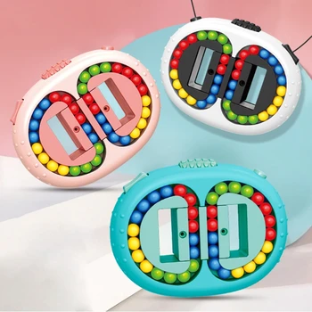 Новата Въртяща Се Бобовая Кубическая Развитие На Забавна Играчка Fidget Spinner За Облекчаване На Стрес И Безпокойство