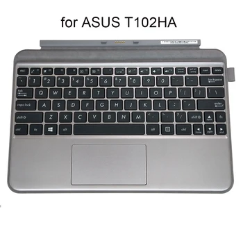 Английска клавиатура topcase акцент за ръце за Asus Transformer Mini T102HA САЩ QWERTY подмяна на клавиатурата сребърна капачка 0KNB1-00A4US00
