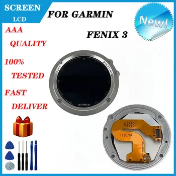 Нов За GARMIN Fenix 3 GPS Смарт часовник LCD Екран с Рамка Смяна на Стъкло за Часовници резервни Части за Ремонт на GARMIN Fenix 3 LC